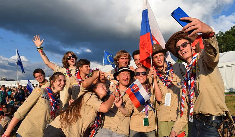 Na jamboree vetci fungovali v mieri