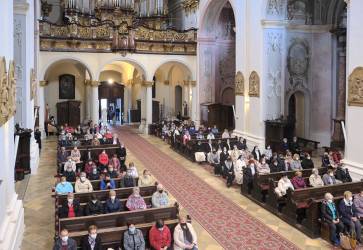Stretnutie dominiknskej rodiny ukonila slvnostn svt oma v atnskej bazilike.  Snmka: Iva Kikov, SSpS