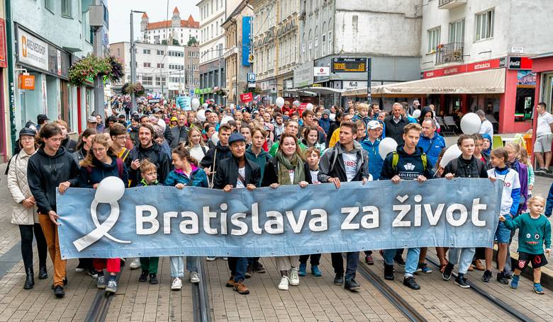 Bratislava pochodovala za ivot