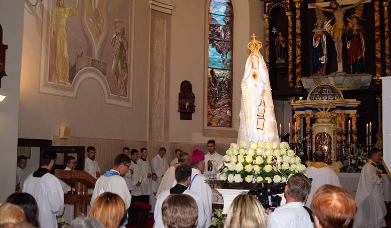 Socha Panny Mrie Fatimskej prila aj na Slovensko