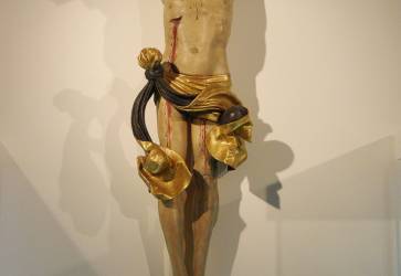 Spiskovlask krucifix je najkrvavejm od Majstra Pavla