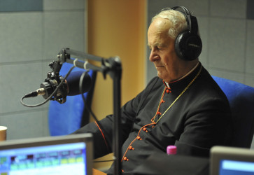V priebehu rokov pri�lo do �t�dia mno�stvo osobnost�, medzi in�mi aj kardin�l Jozef Tomko. Sn�mka: TK KBS/Anton Kulan