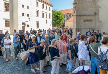 V piatok a sobotu 12. a 13. augusta dopoludnia pokraovala rozlka pre verejnos v bratislavskom Dme sv. Martina. Snmka: Erika Litvkov