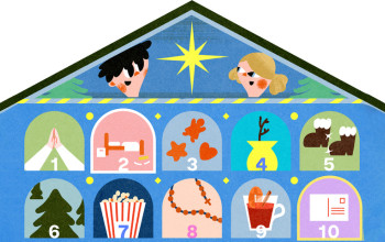 Oli a Dori otvraj advetn kalendr