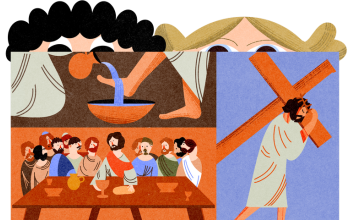 Oli a Dori spozn�vaj� ve�kono�n� liturgiu