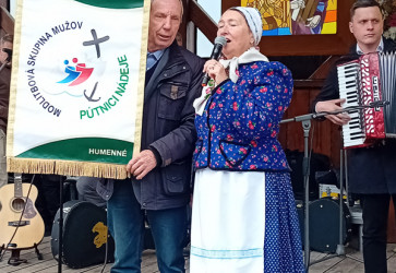 Sasou programu boli aj duchovn piesne Hanky Servickej z Preova. Snmka: Lvia Dvorsk