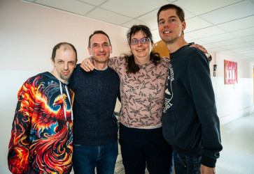 Medzi vychovvatemi a klientmi panuje kamartska atmosfra. Snmka: Erika Litvkov 