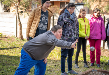 Na petangovom ihrisku bolo vidno sperenie, ale i prajnos. Snmka: Erika Litvkov 