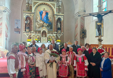 Dev manelskch prov akovalo v Hepe za pdesiat rokov spolonho ivota. Snmka: archv farnosti Hepa 