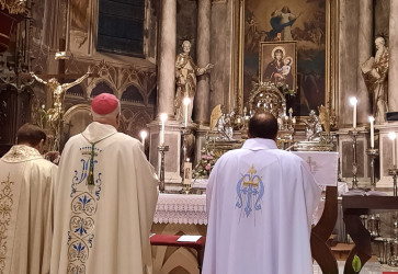 V doch 16.  24. oktbra sa v Roave konala novna k Panne Mrii Roavskej. Snmka: archv Roavskej dieczy