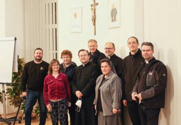Trnavsk arcidiecza: vodn stretnutie arcidieczneho synodlneho tmu v novembri 2021 v Trnave.  Snmka: archv arcibiskupskho radu