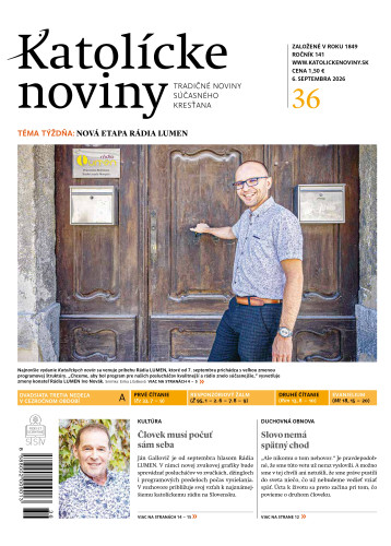 Katol�cke noviny 36/2026