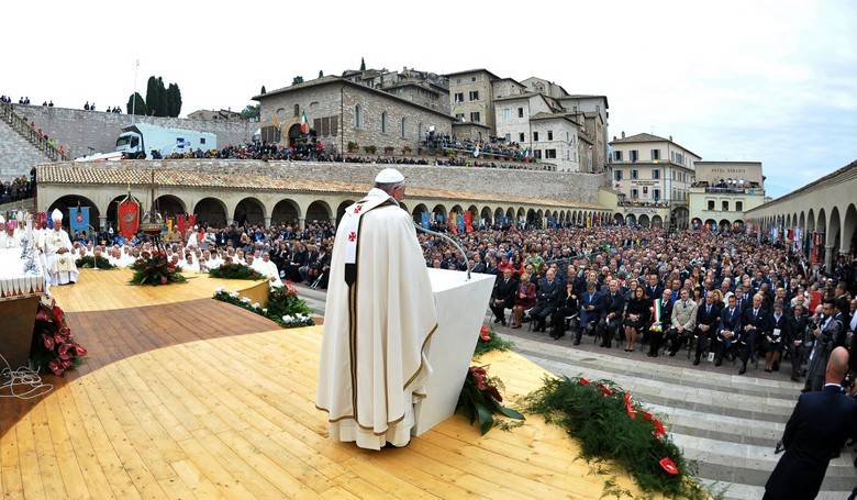 Ppe Frantiek navtvi Assisi