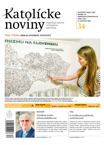 Katol�cke noviny 34/2026