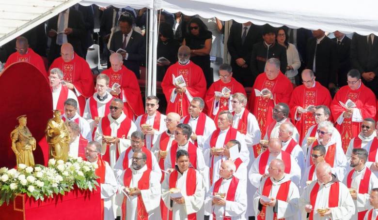 Nov arcibiskupi metropoliti prijali pli