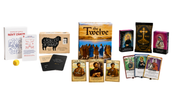 Ve�er kartov�ch hier s biblickou tematikou v Dome Quo Vadis