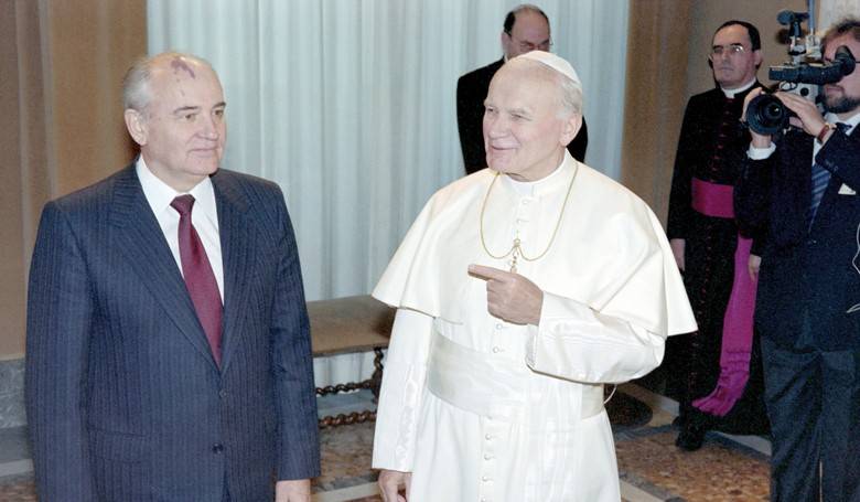 Uplynulo 30 rokov od nvtevy Gorbaova vo Vatikne