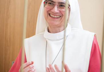 Pri poh�ade na jej v��ivky sme ne�etrili slovami obdivu. Sestra Stella M�ria sa v�ak iba skromne usmievala. Sn�mka: Erika Litv�kov�