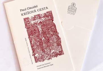 Miroslav Cipr sa ilustrtorsky podpsal i pod slovensk vydanie Krovej cesty z pera Paula Claudela. Snmka: Erika Litvkov