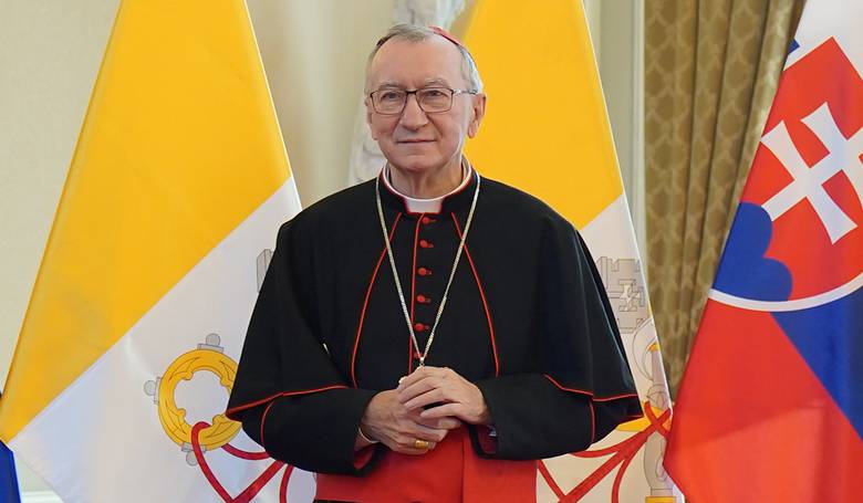 Vatiknsky ttny sekretr kardinl Pietro Parolin je na nvteve Slovenska