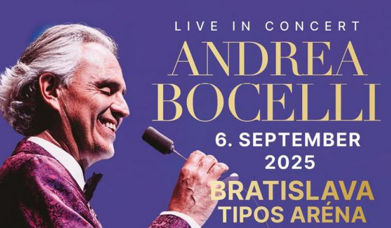 Sae o 2 lstky na koncert A. Bocelli